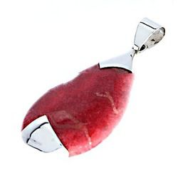 PD061 Silver Coral Jewelry