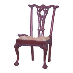 Mahogany Classic Carved Dining Chair