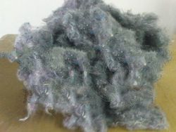 TC mix color recycled fiber