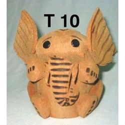 Elephant make from Coconut shell (Organic Material)