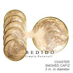 Philippine Capiz Glass Coaster Gift and Decorative Sovenier Item