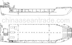 Self propelled OIl barge