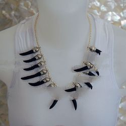 shell cow horn black cutting for part jewelry made by caspla bali