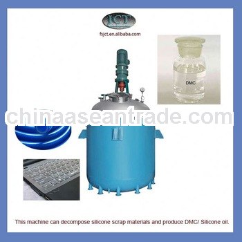 machine for Pyrolysising silicone rubber mitt