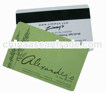 magnetic strip business card