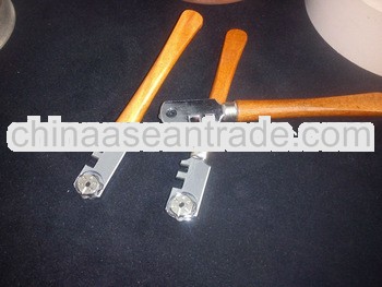 manual diamond wooden handle glass cutter