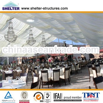 marquee wedding tent with roof linings for sale