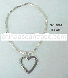 SILVER Braceletes