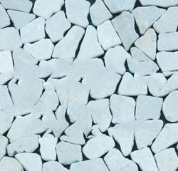 white marble mosaic