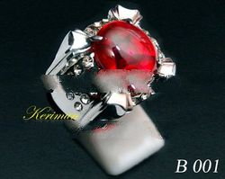 stainless ring without metal coating