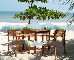 Teak Garden and Outdoor Furniture: Teak Patio Arizona Set