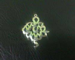 CNFMN03 - Sterling Silver Flower Connector