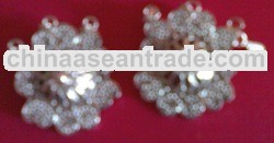 HANDICRAFT SILVER EAR STUD