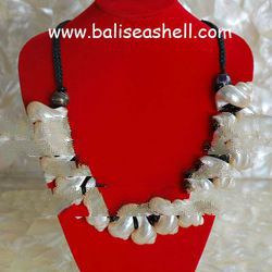seashell jewelry pearl turbo art bali