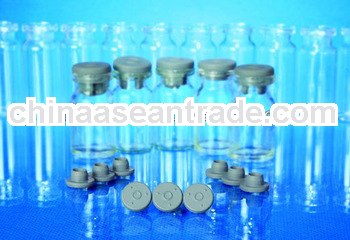 medical glass vials with butyl rubber stopper