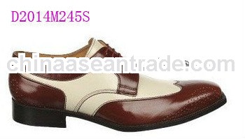 men red oxford leather Dress Shoes