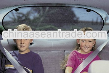 mesh fabric advertising full color printing rear car sunshield