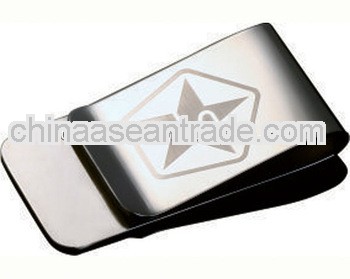 metal custom Police money clip