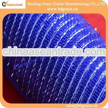 metallic decoration pp new fashion wrap mesh