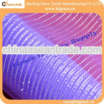 metallic pp plastic newest fresh floral wrap mesh