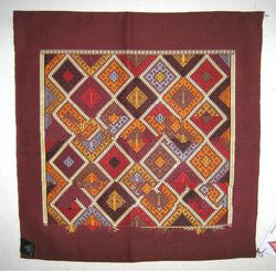 Silk Pocket Squares / Decor - Maroon