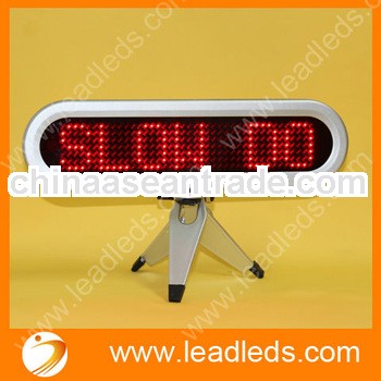 mini car led light bar board for notice and display