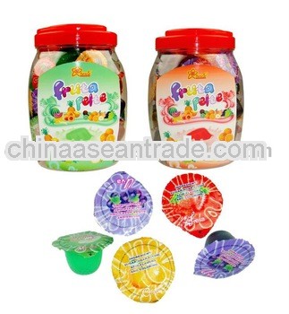 mini fruit jelly cup