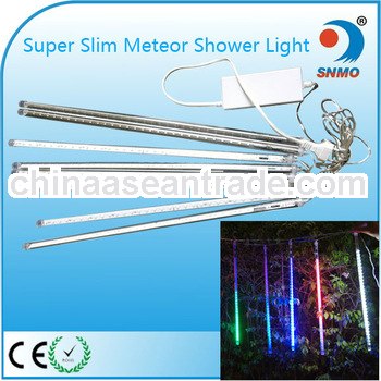 mini meteor shower tube for shopping mall decorative led lights