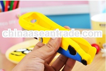 minion case for iphone4/4s despicable me silicon case for iphone4/4S