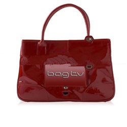 Bagtv Glossy Red Bags