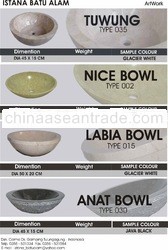 marble stone basin