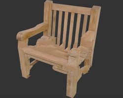 ELEPHANT LEG ARM CHAIR