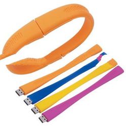 Wristband bracelet USB thumb drive, memory flash drive gift