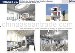 Interior and Exterior Design FM Salon, G-Walk, Citraland