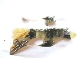 Horn Hair Barrette