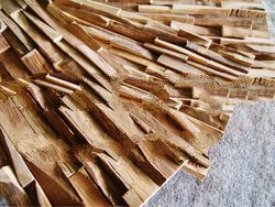 REDEKA Teak Wood Wall Panel