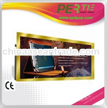 mobile walking promotion billboard e-paper display for POP decca advertisement