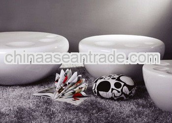 modern design fiber glass coffee table