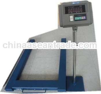 movable floor scale