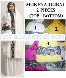 Mukena Telekung Clothing for praying Dubai 2 Pieces