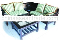Minimalis wooden Sofa Combination