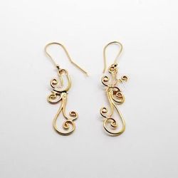 Brass Earrings