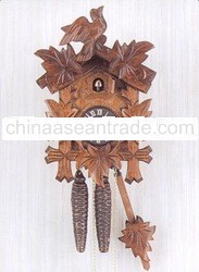 Bird And Leaf Cuckoo Clock