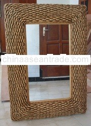 Rattan Mirror Frame
