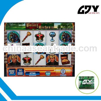 multi game board slot machine board