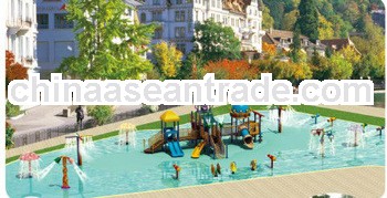 multifunction luxury water park playground slides equipment