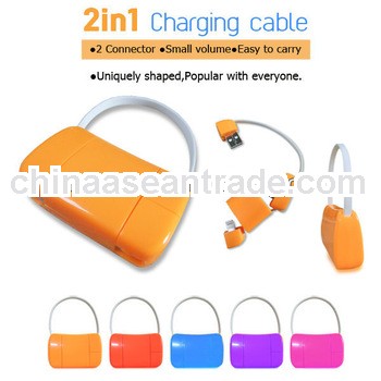 multifunction portable usb aux cable for iphone 4s and iphone 5