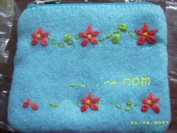 Flower Band Coin Purse
