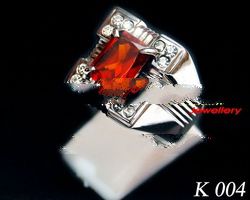 stainless ring without metal coating