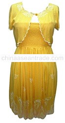 Tunjung embroidery Bali fashion clothing